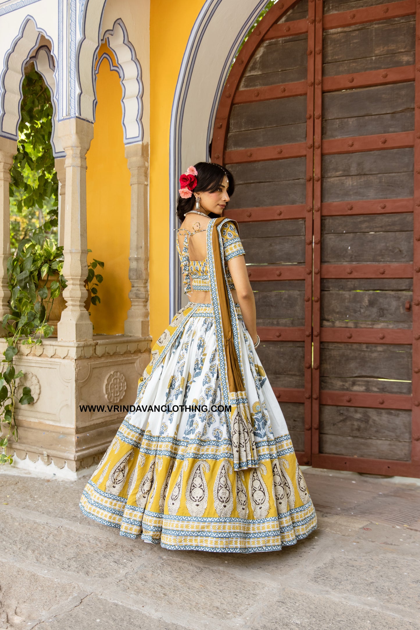 Indulekha - Gopi skirt set.