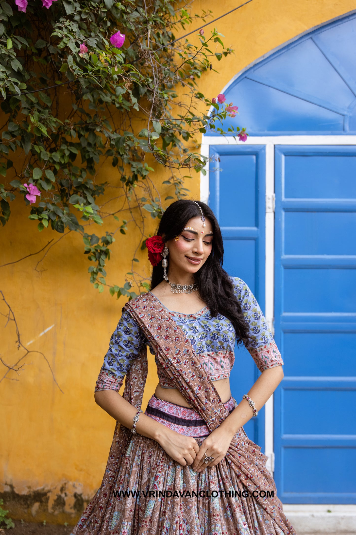 VAISHNAVI- Gopi skirt set.