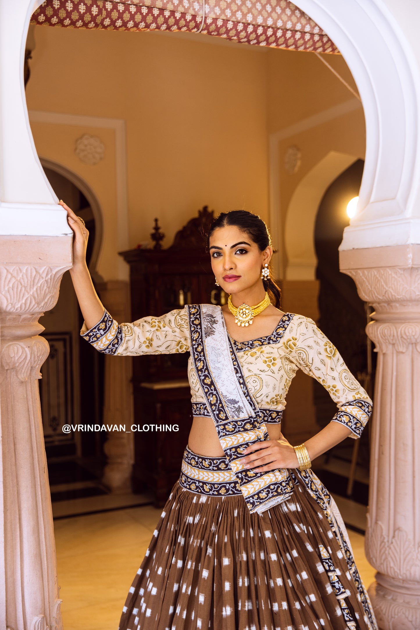 DIKSHA | Gopi Skirt Set.