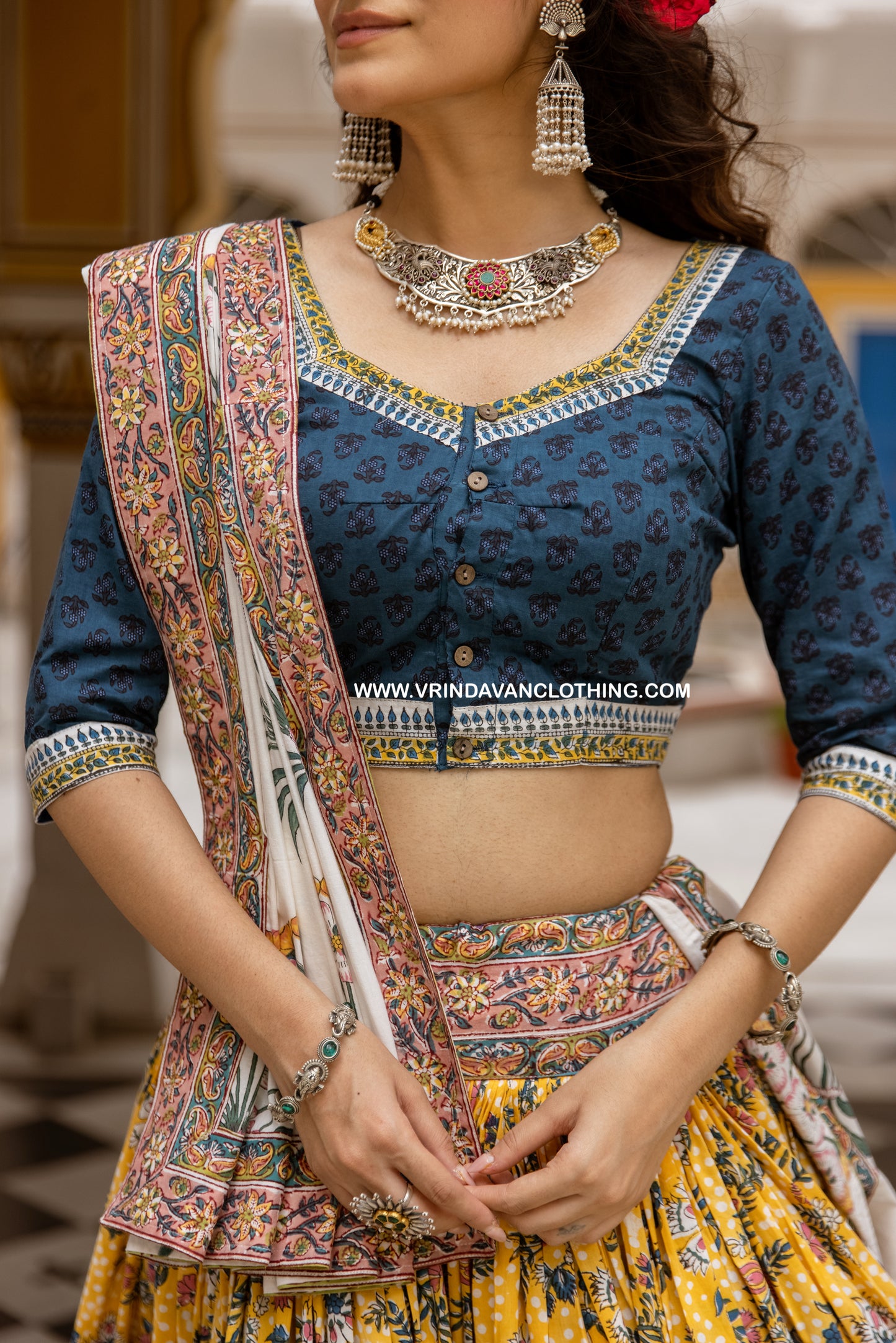 GOPIKA vallabha - Gopi skirt set.