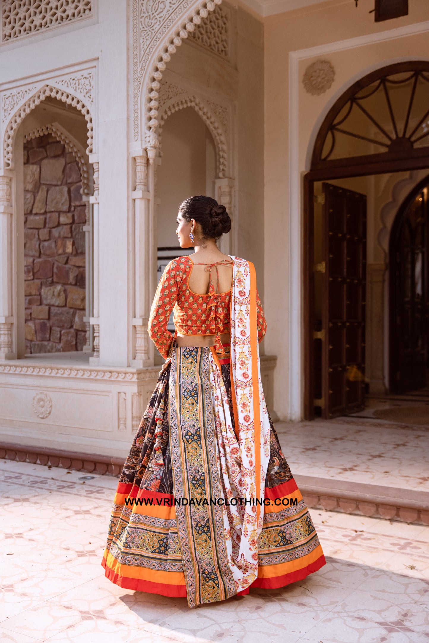 DIVISHA | Gopi Skirt Set