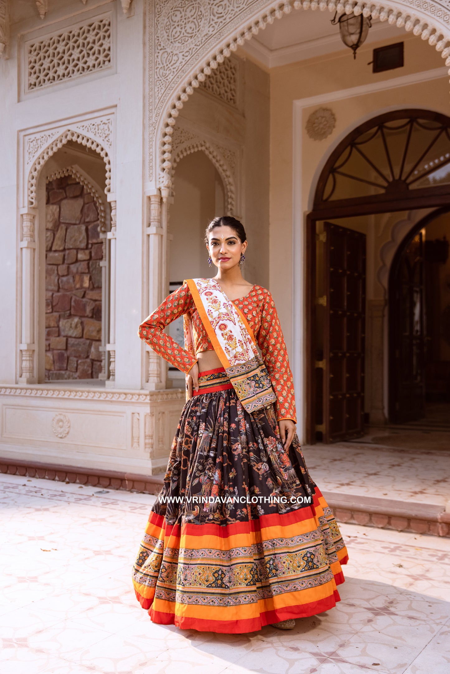 DIVISHA | Gopi Skirt Set
