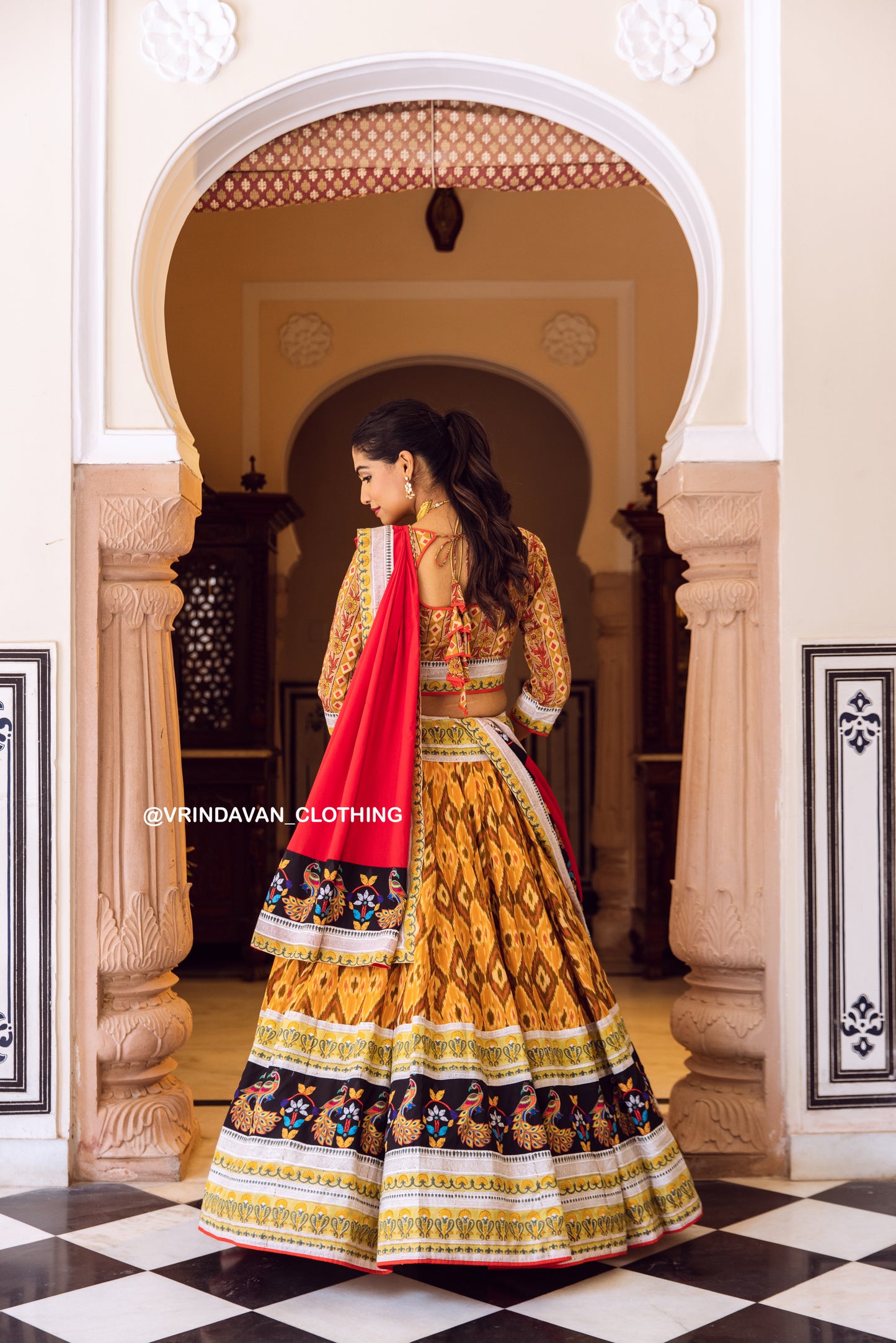 CHANDRIKA | Gopi Skirt Set