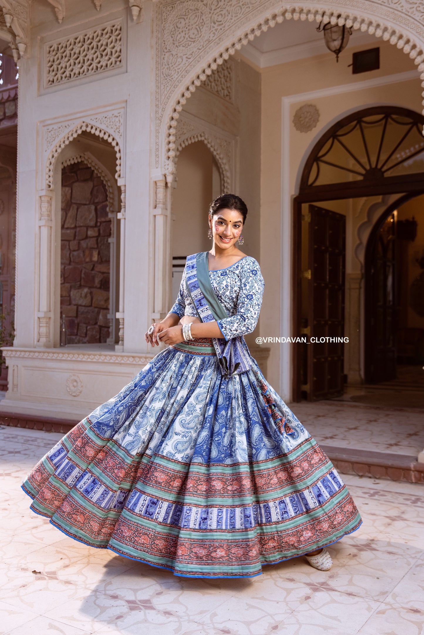 Radheswari | Gopi Skirt Set