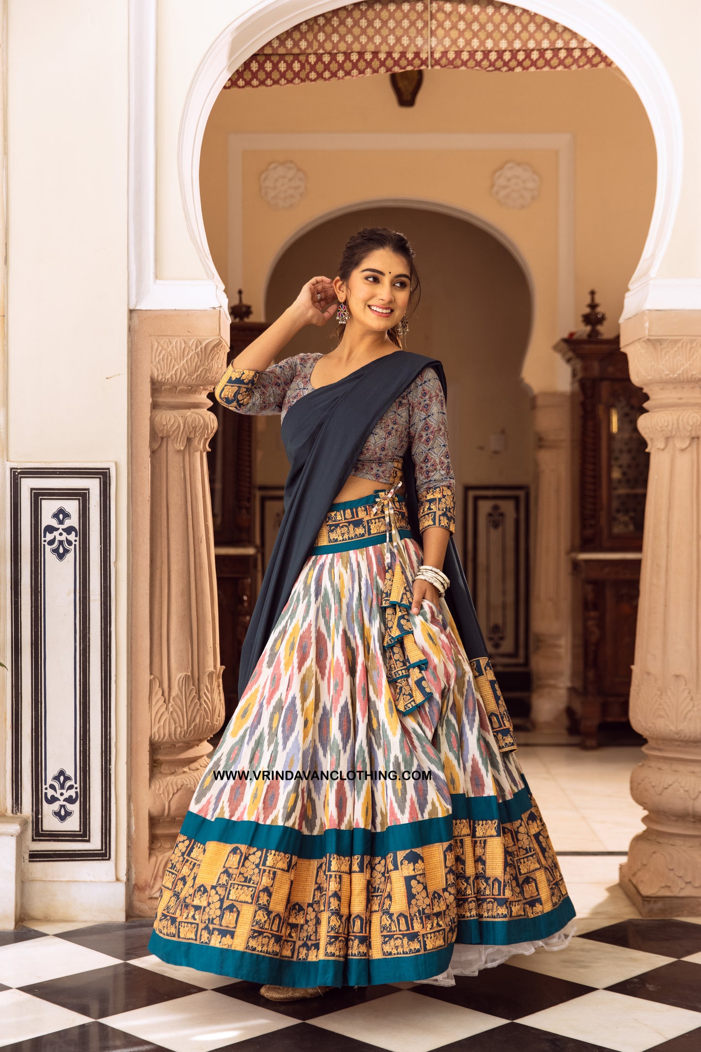 VEDIKA - Gopi Skirt Set.