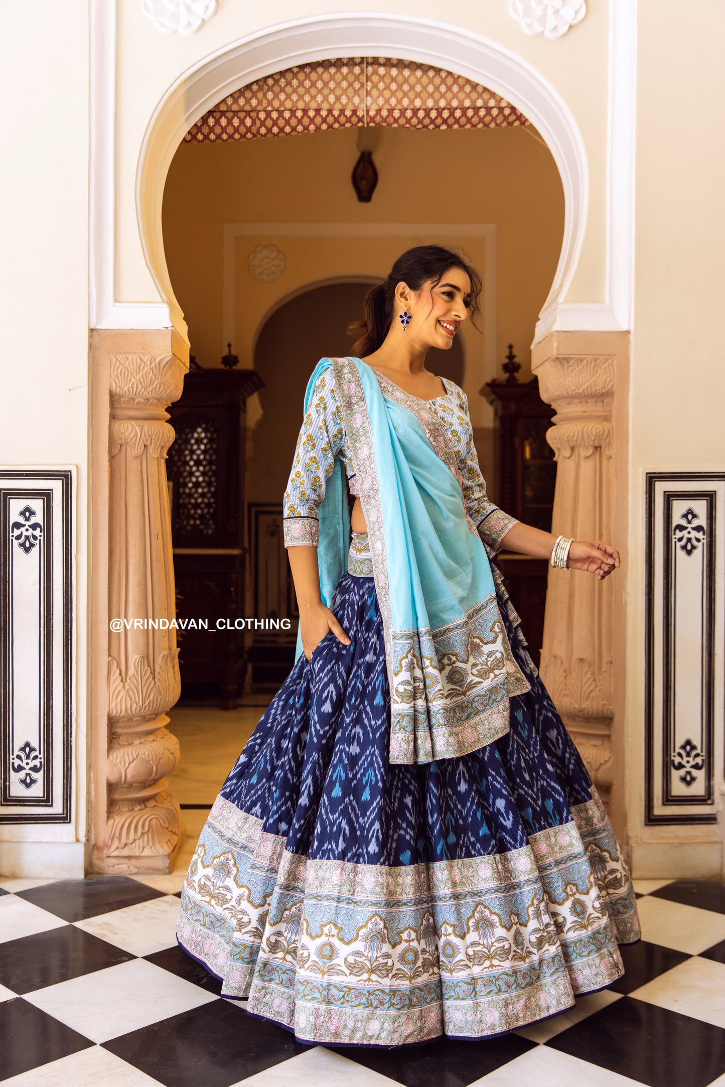 CHANDNI | Gopi Skirt Set.