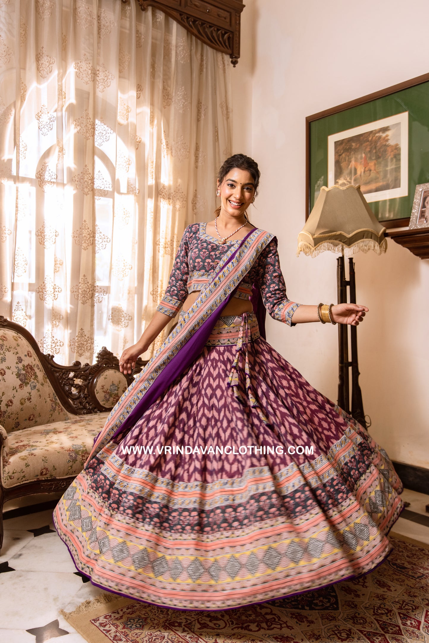 CHAITANYA - Gopi Skirt Set.