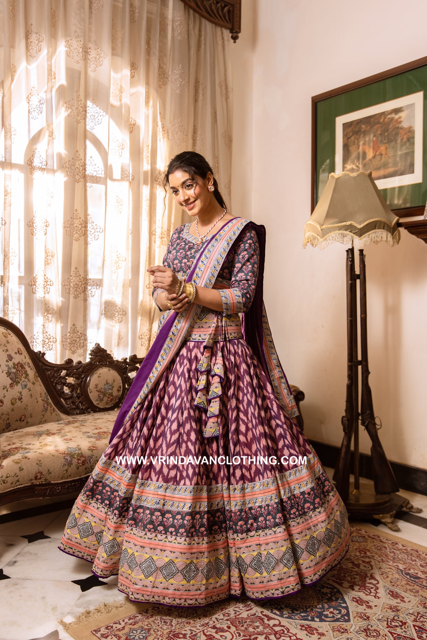 CHAITANYA - Gopi Skirt Set.