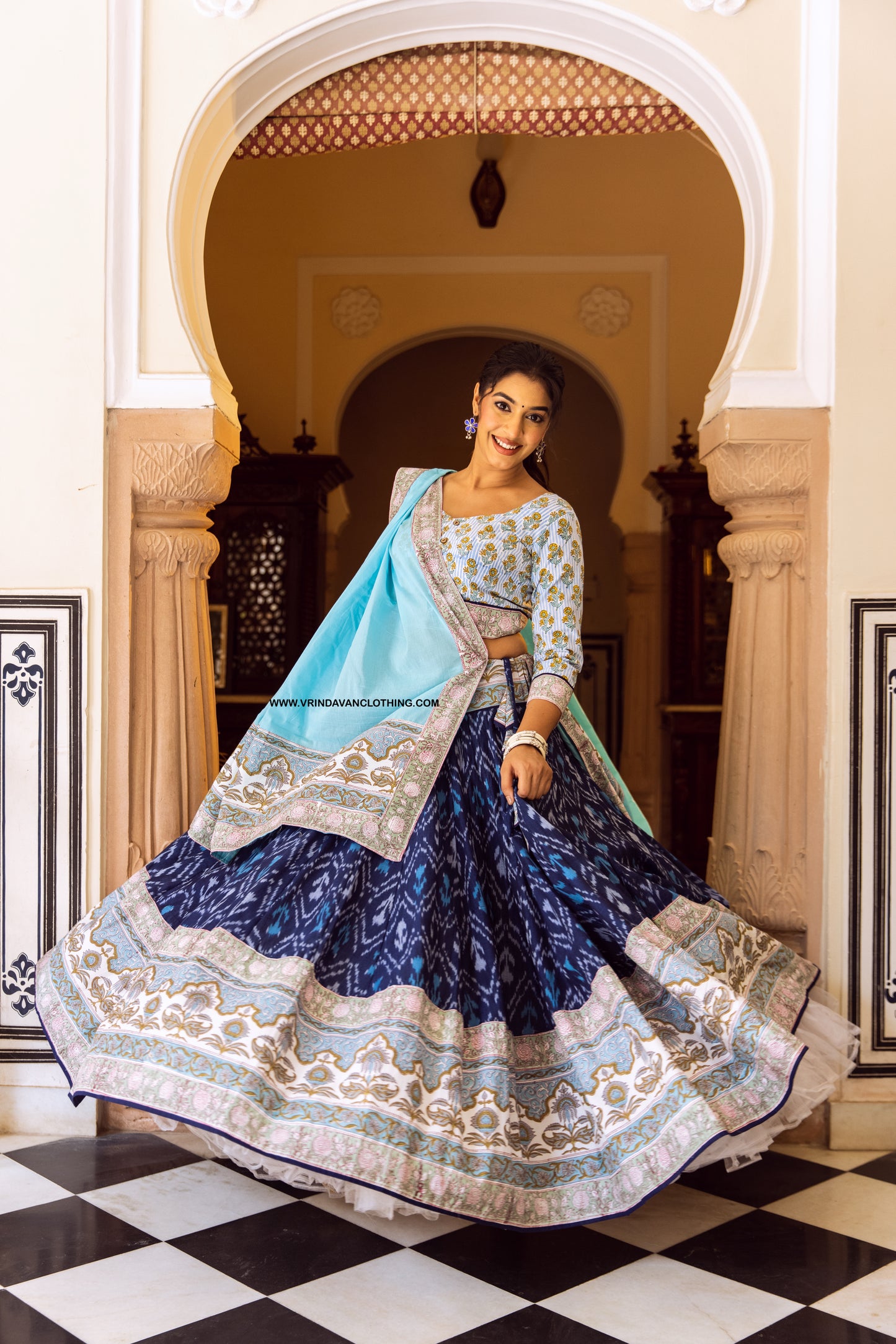 CHANDNI | Gopi Skirt Set.