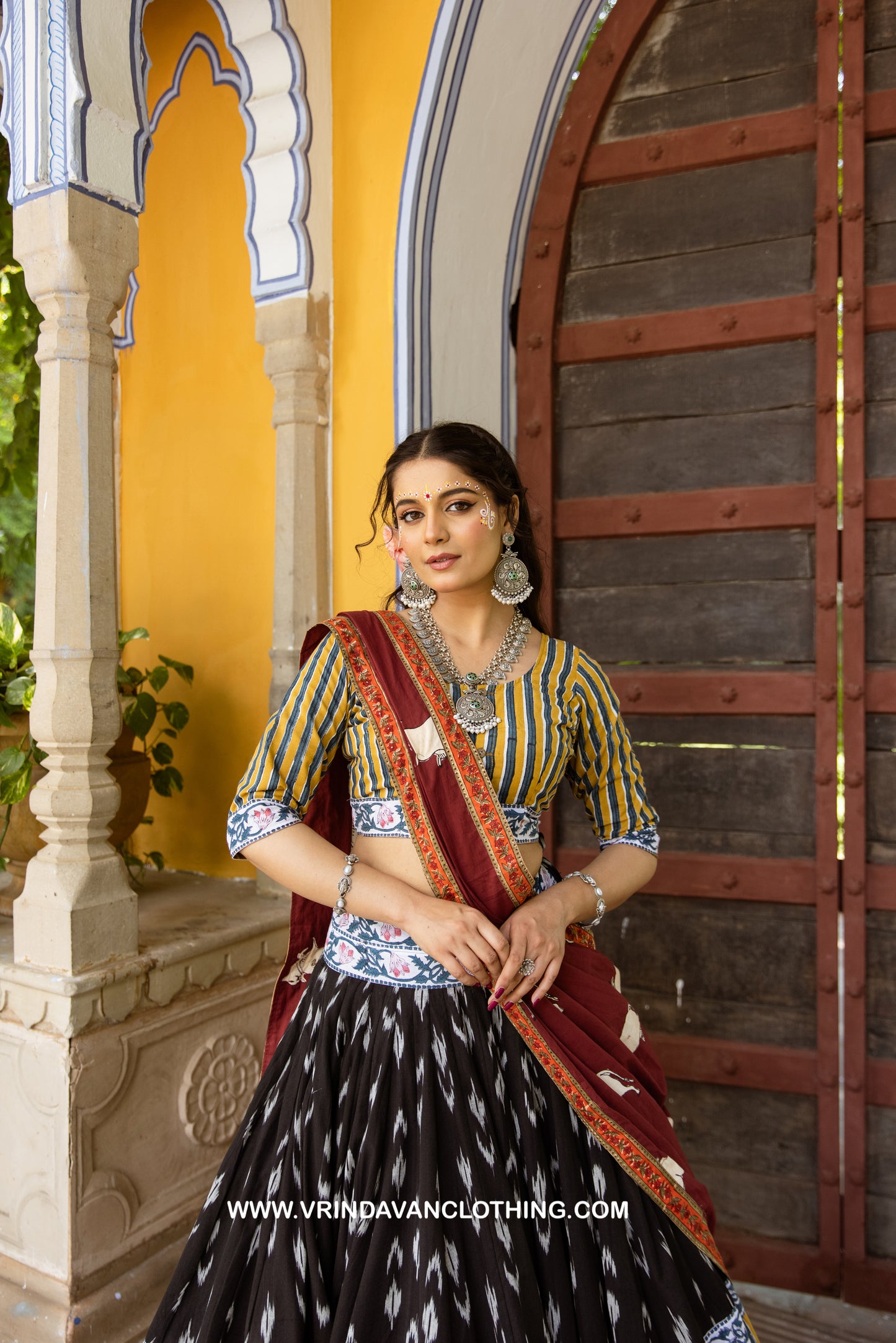 SUBHADRA- Gopi skirt set.