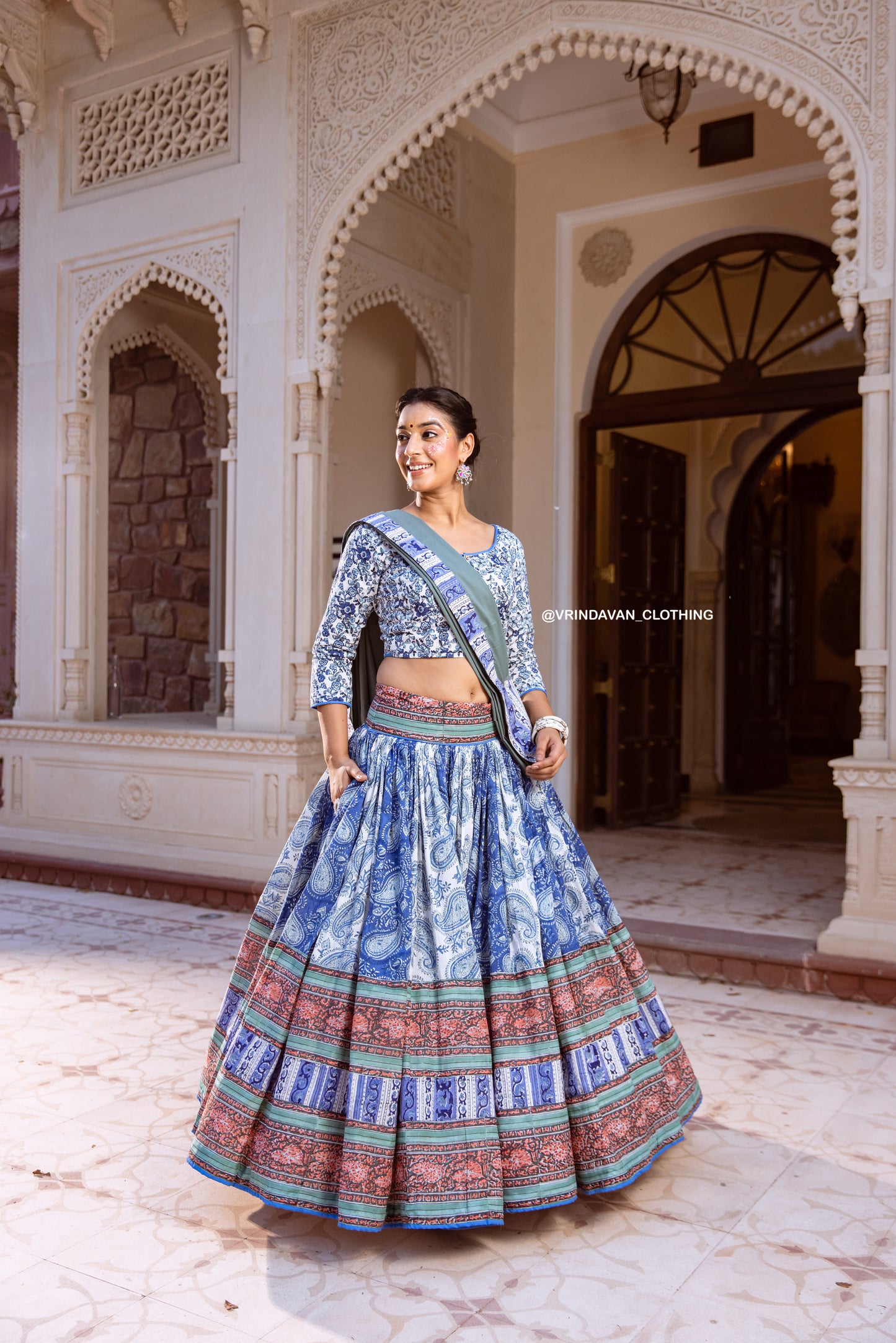 Radheswari | Gopi Skirt Set