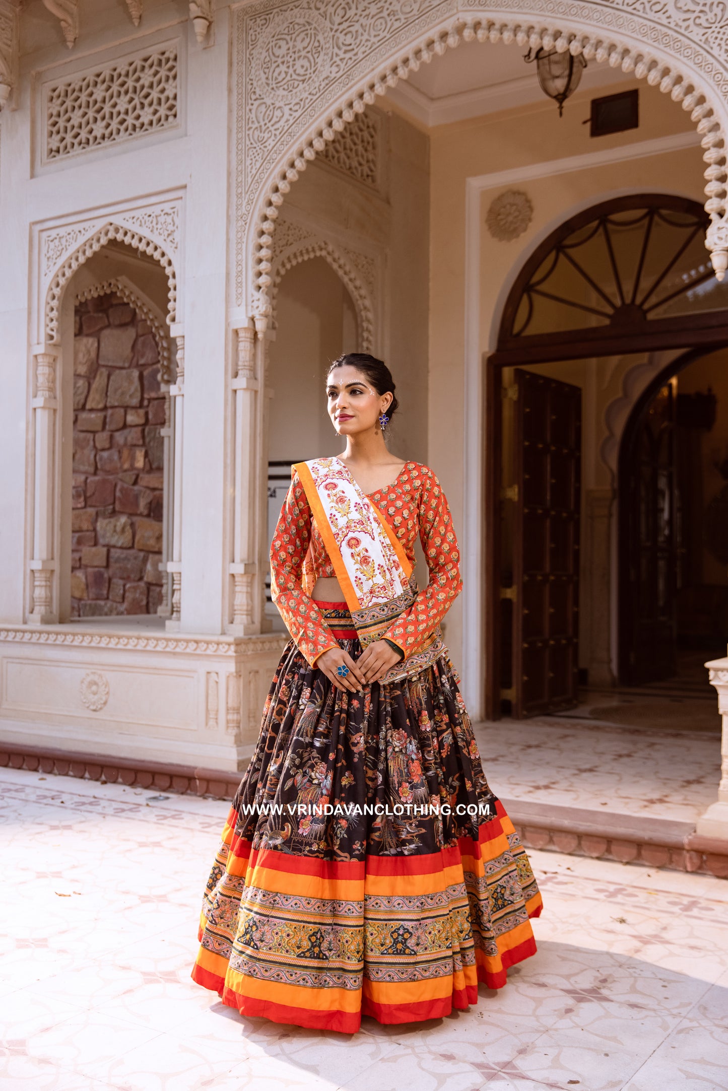 DIVISHA | Gopi Skirt Set