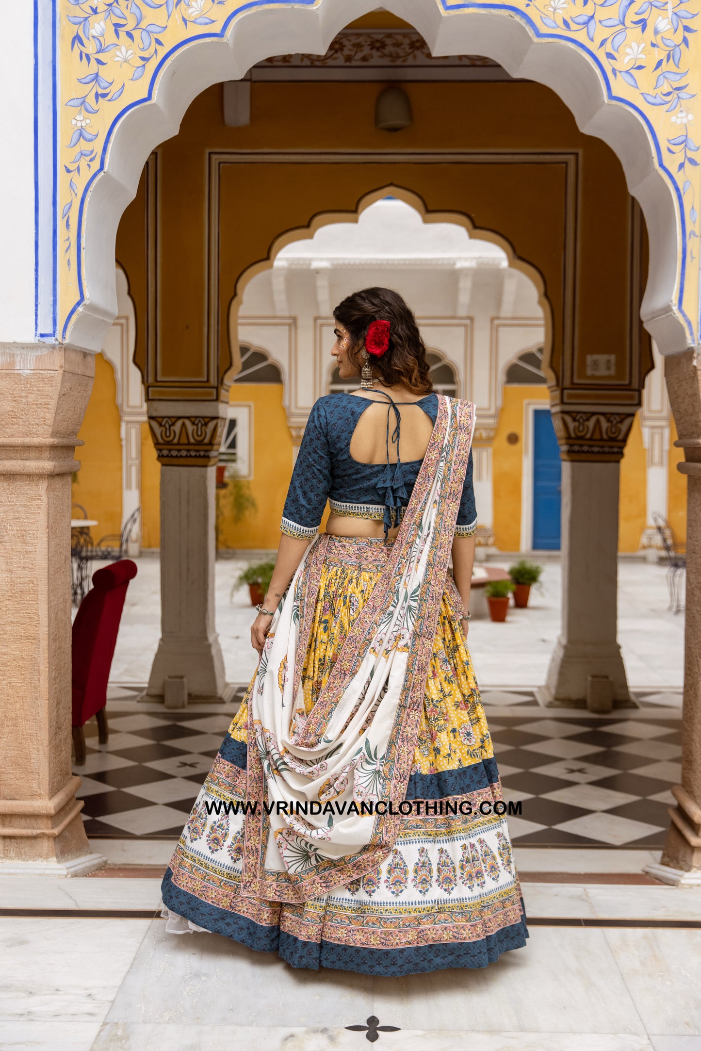 GOPIKA vallabha - Gopi skirt set.