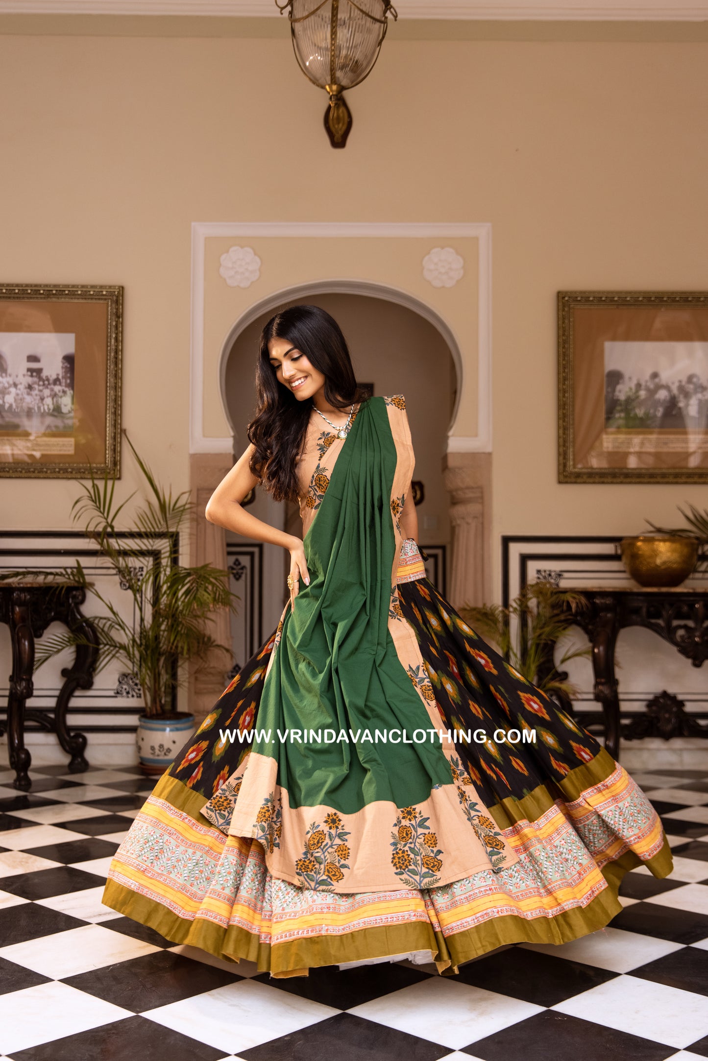 Ashrita - Gopi Skirt set.