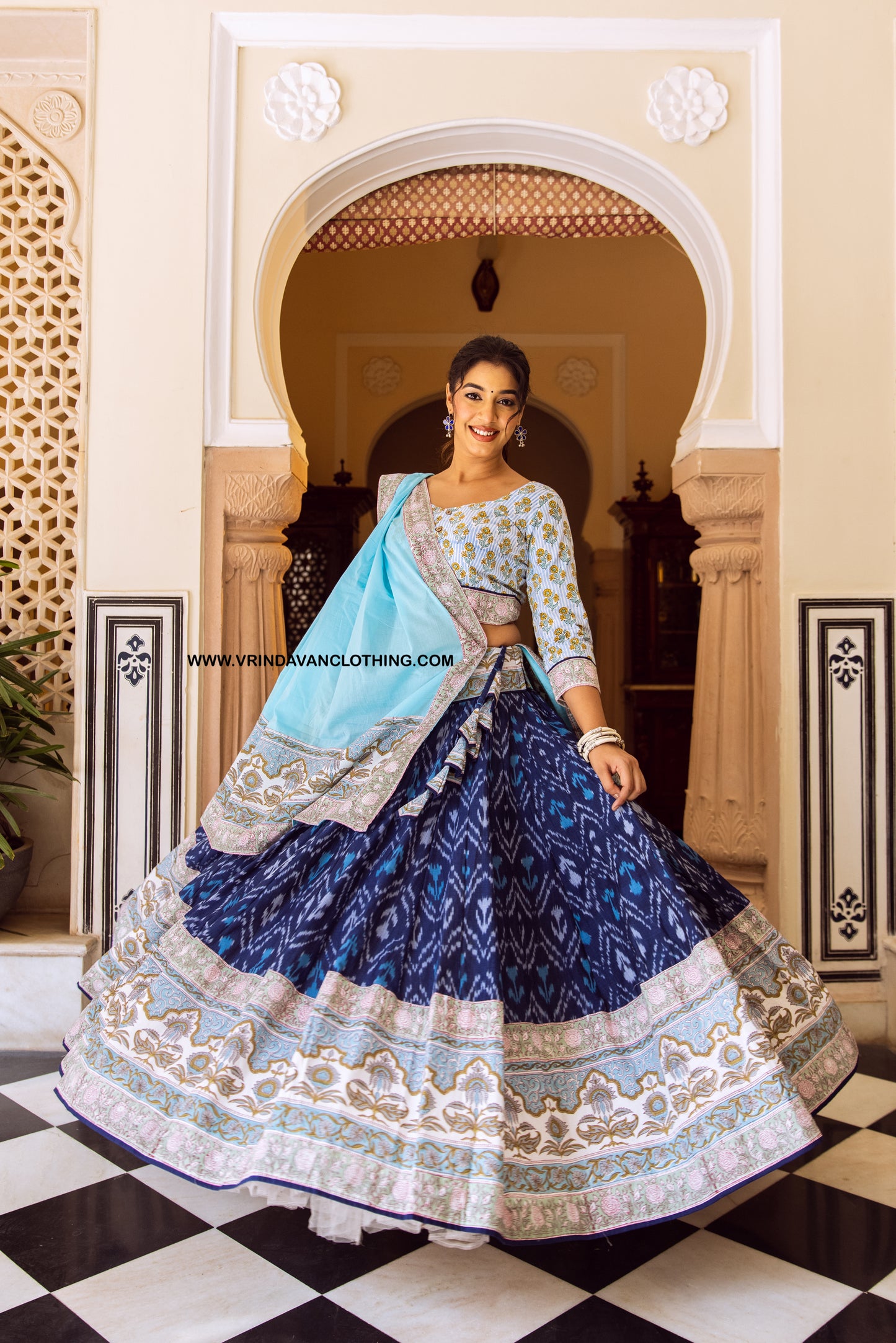 CHANDNI | Gopi Skirt Set.