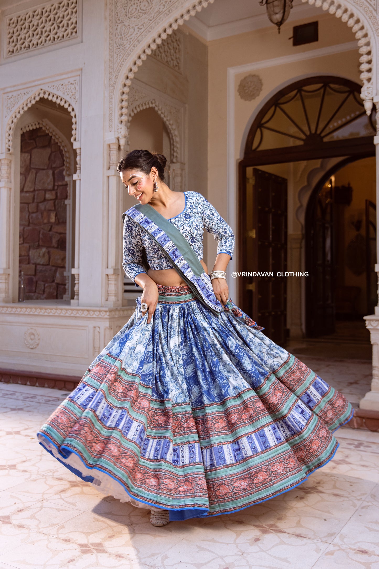 Radheswari | Gopi Skirt Set
