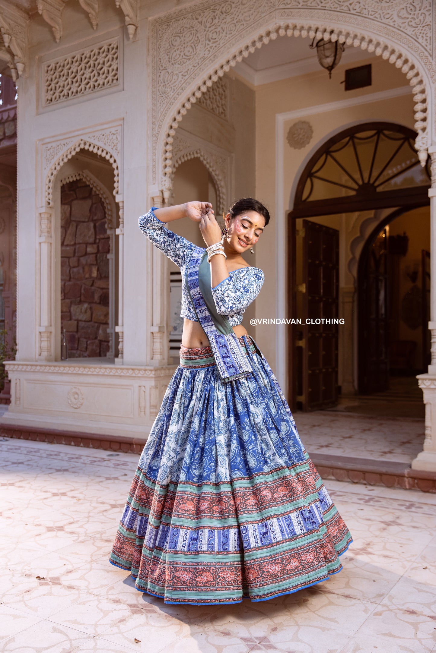 Radheswari | Gopi Skirt Set