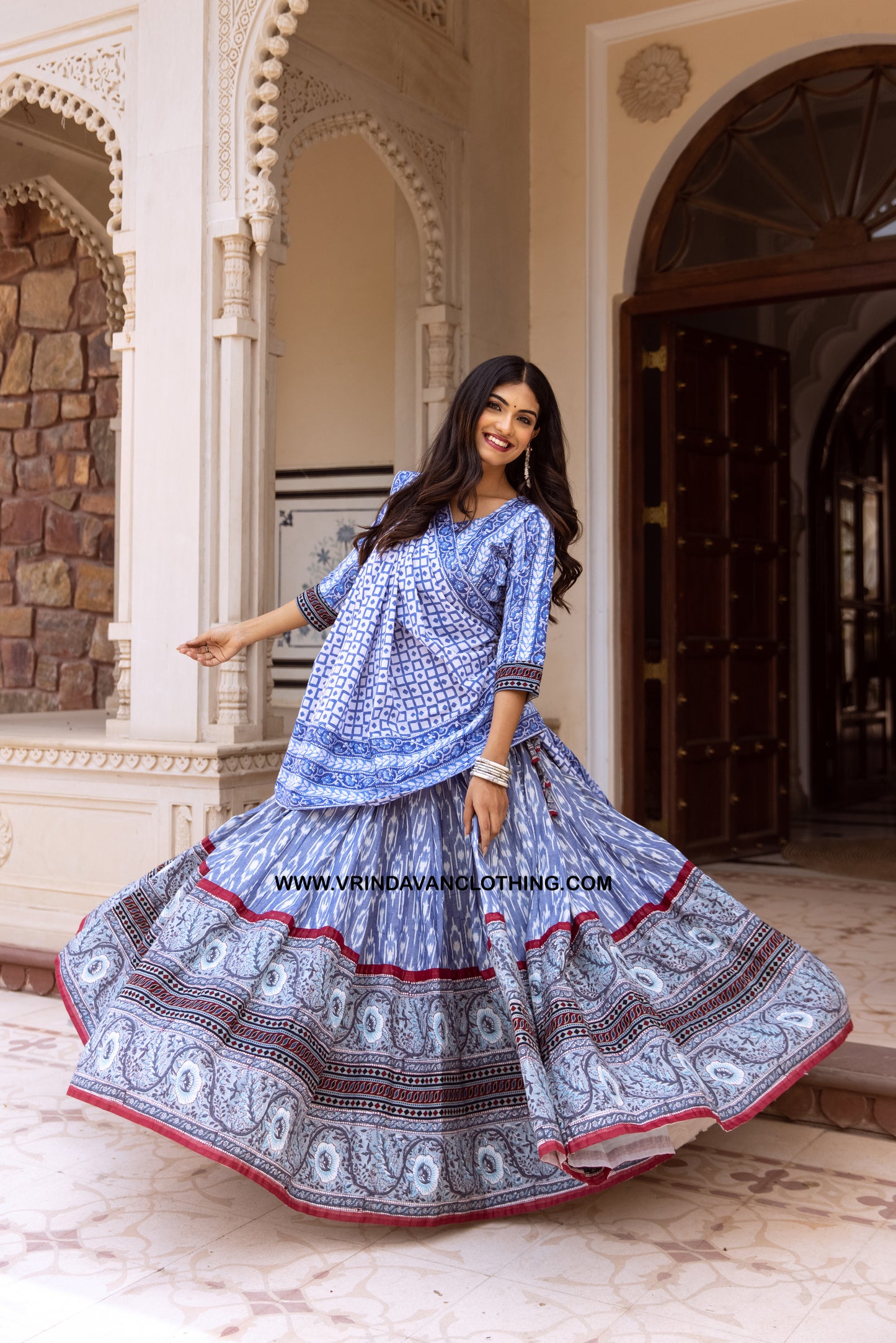Jayapriya - Gopi Skirt Set.