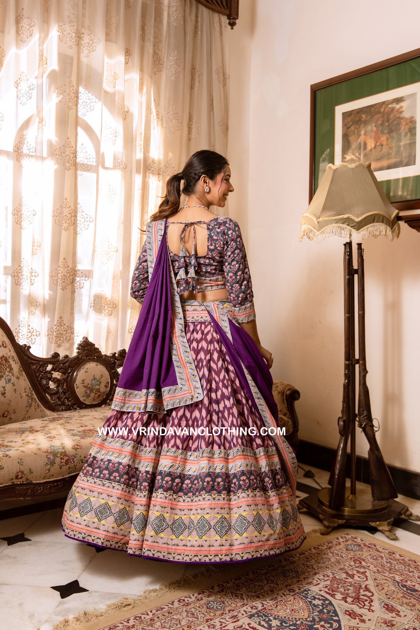 CHAITANYA - Gopi Skirt Set.