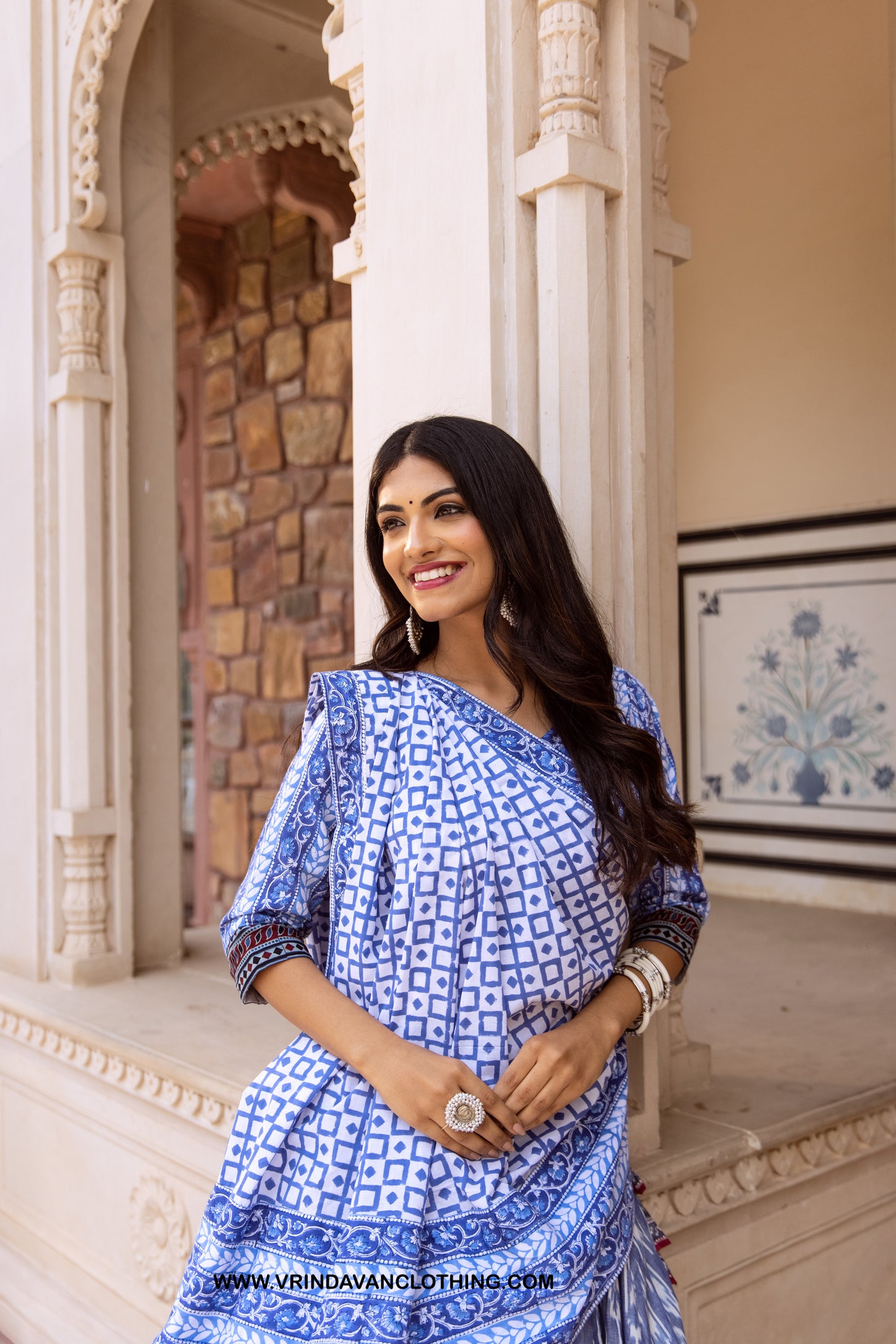 Jayapriya - Gopi Skirt Set.