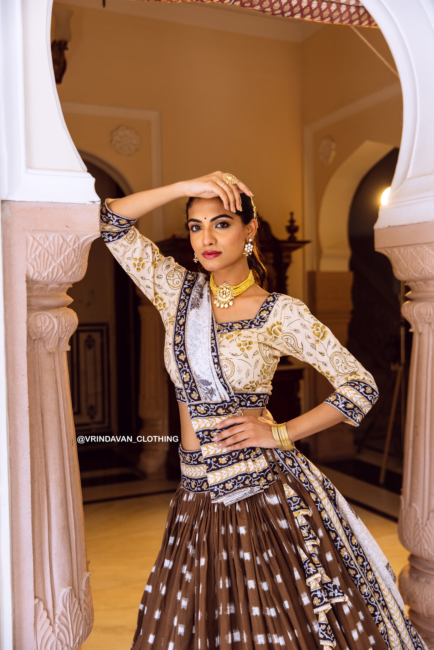DIKSHA | Gopi Skirt Set.