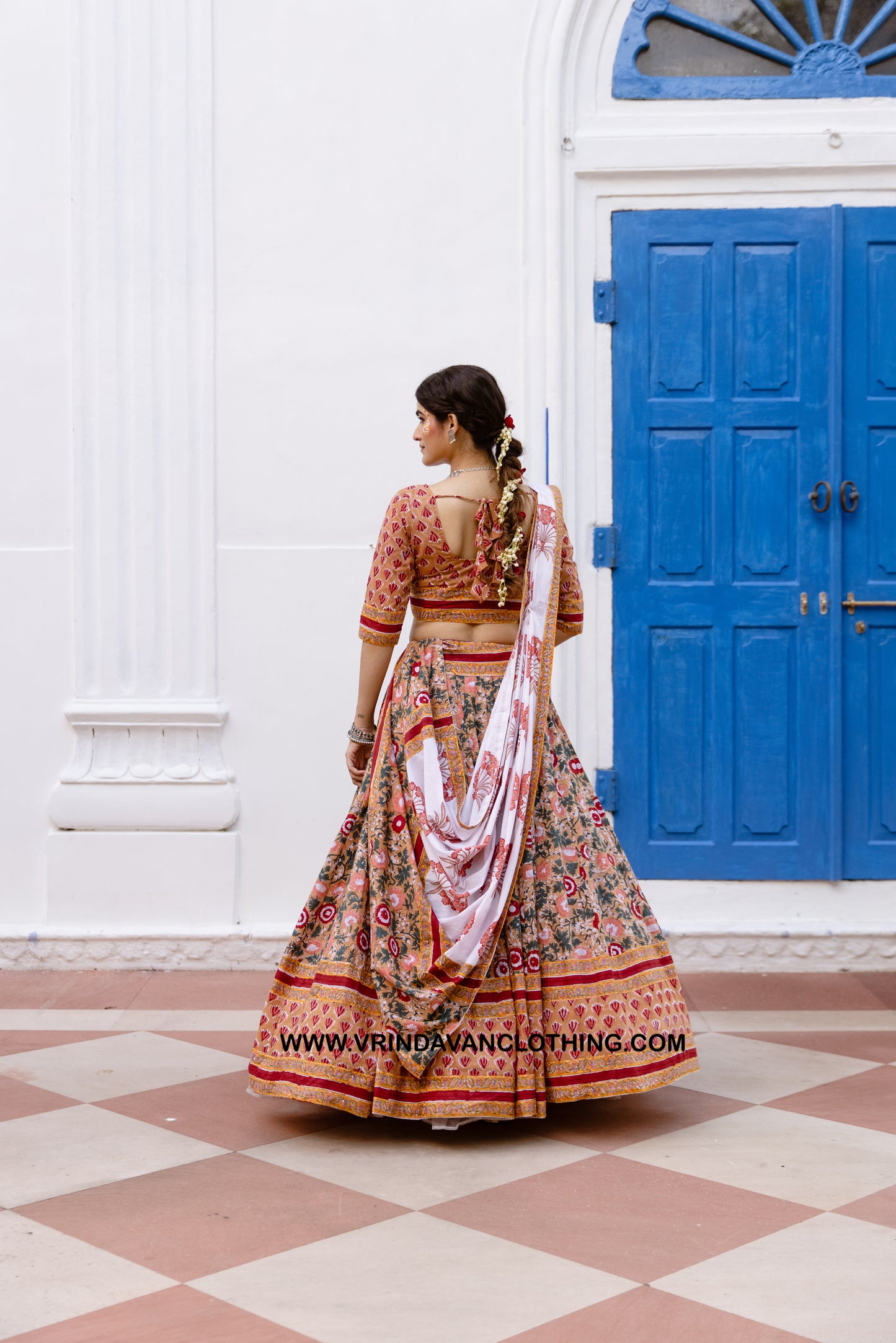 NEELIMA - Gopi Skirt set.