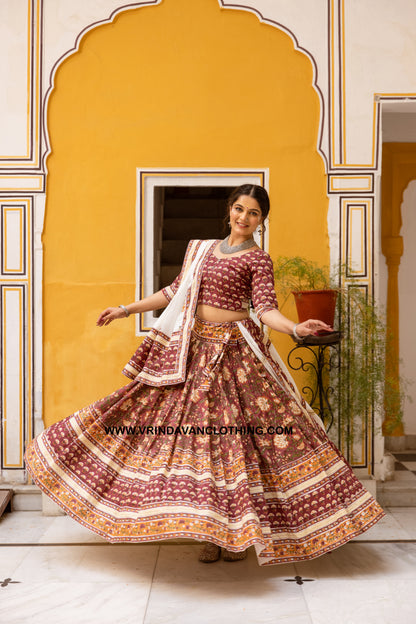 PRANASVI - Gopi skirt set.