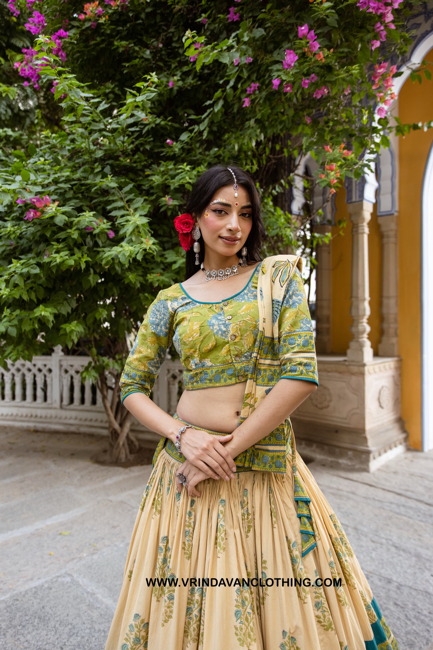 INDIRA MANI - Gopi Skirt set.