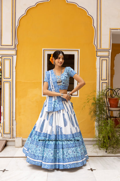 Krishna Vallabha - Gopi Skirt Set.
