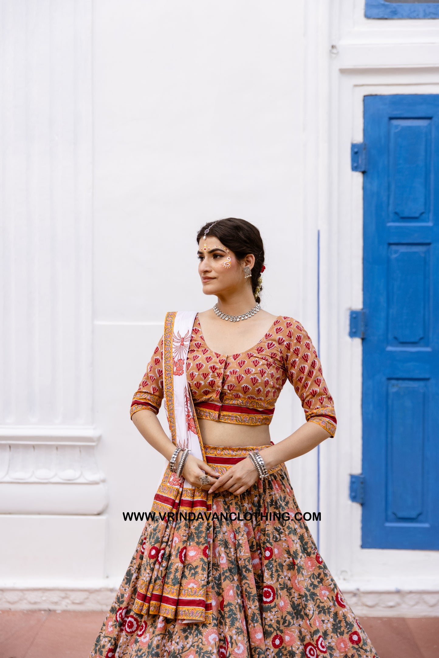 NEELIMA - Gopi Skirt set.