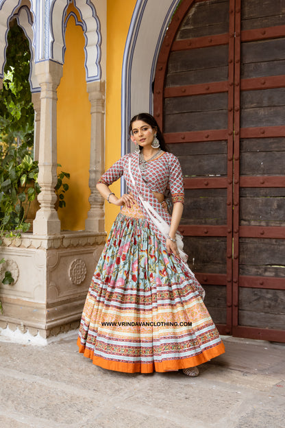 Champakalata - Gopi skirt set.