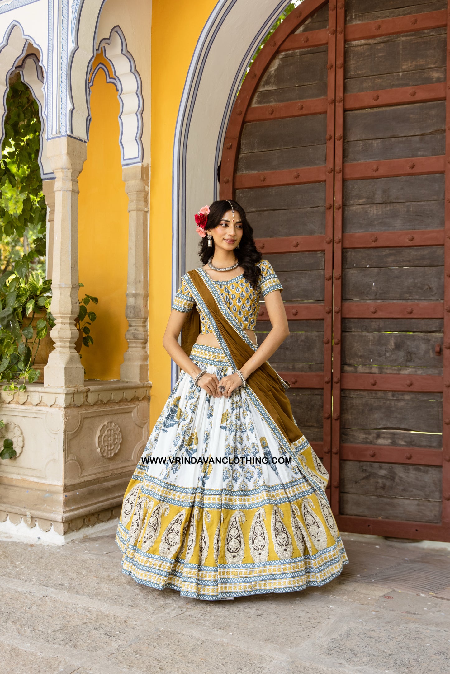 Indulekha - Gopi skirt set.