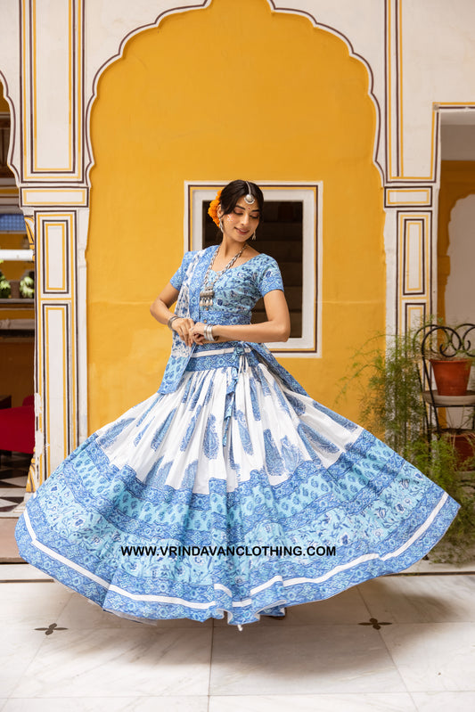 Krishna Vallabha - Gopi Skirt Set.