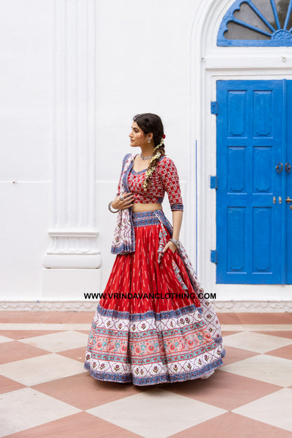 MADHUREE - Gopi Skirt set.