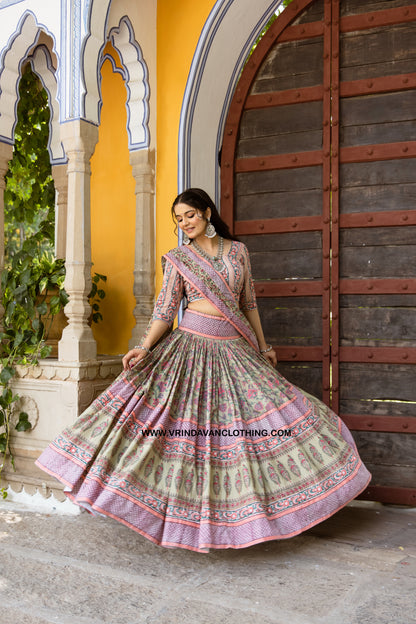 ARADHIKA - Gopi skirt set.