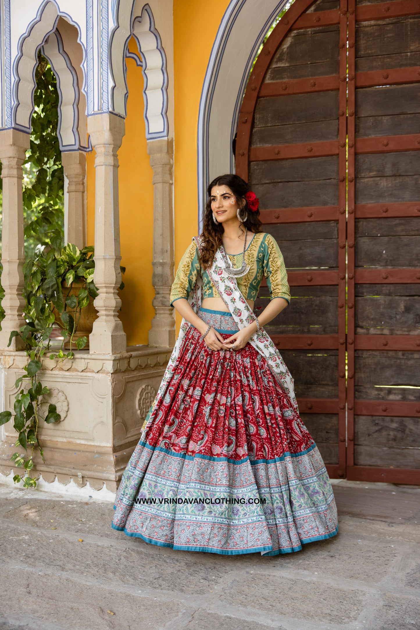 ROHINI - Gopi skirt set.