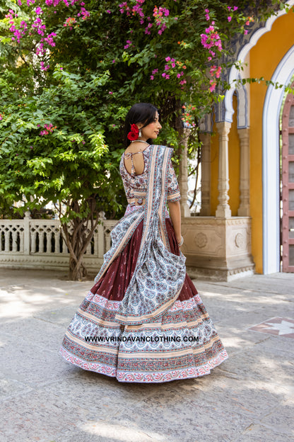 SUBHADRA - Gopi skirt set.