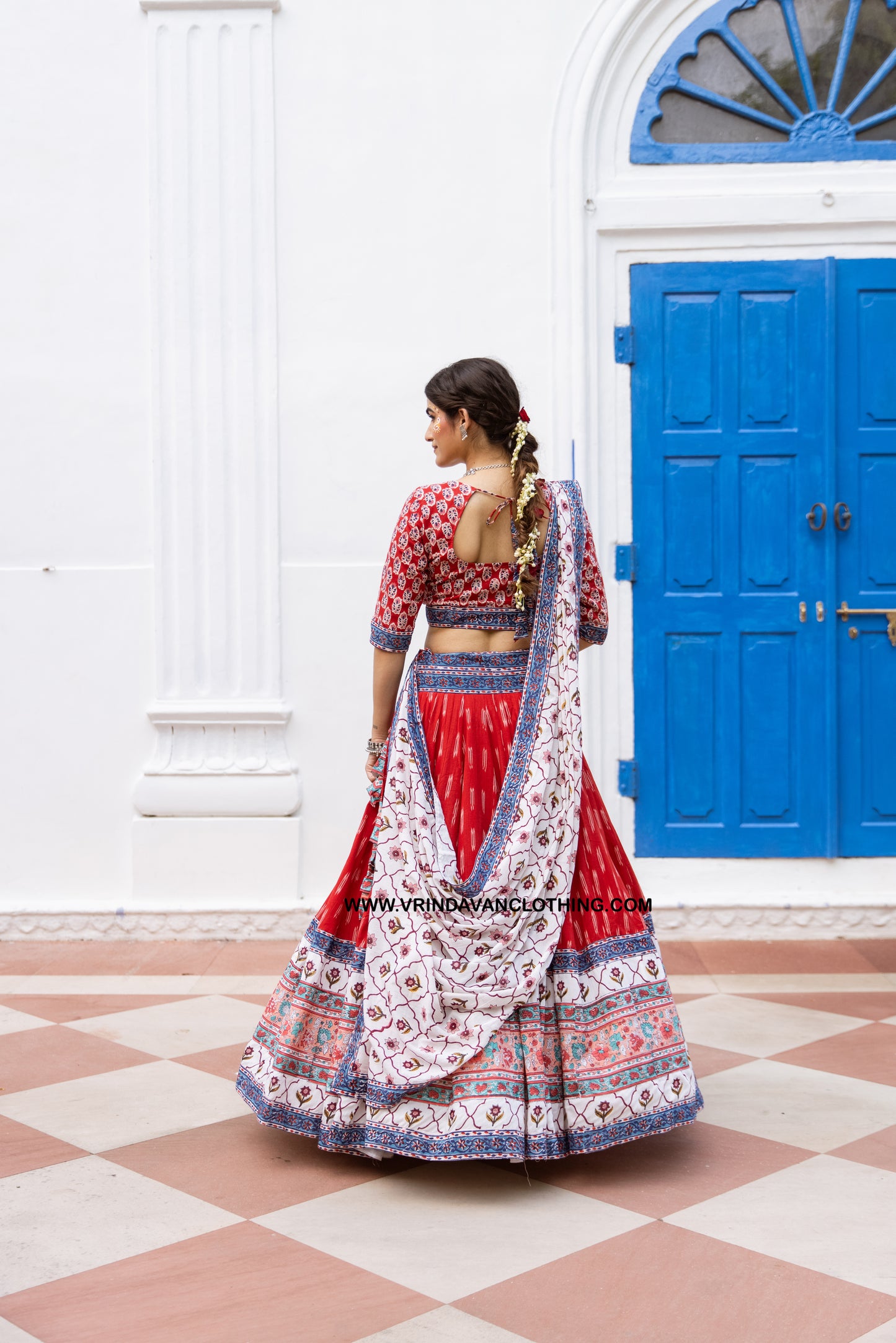 MADHUREE - Gopi Skirt set.