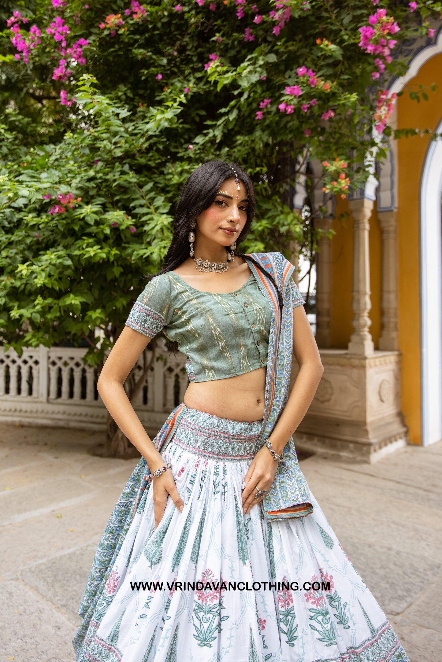 GANGA - Gopi skirt set.