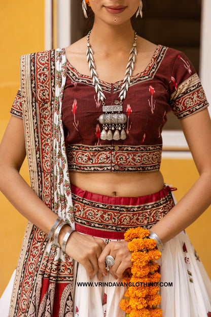 RADHAKUND - Gopi skirt set.
