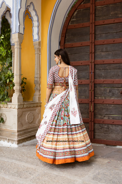 Champakalata - Gopi skirt set.