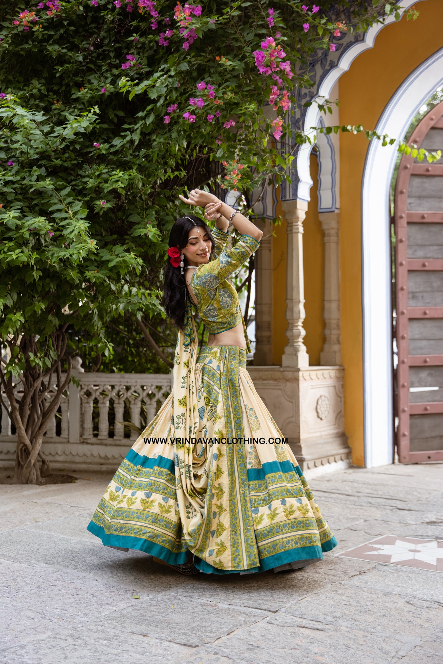 INDIRA MANI - Gopi Skirt set.