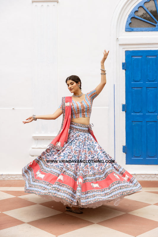 MANORATI - Gopi Skirt set.