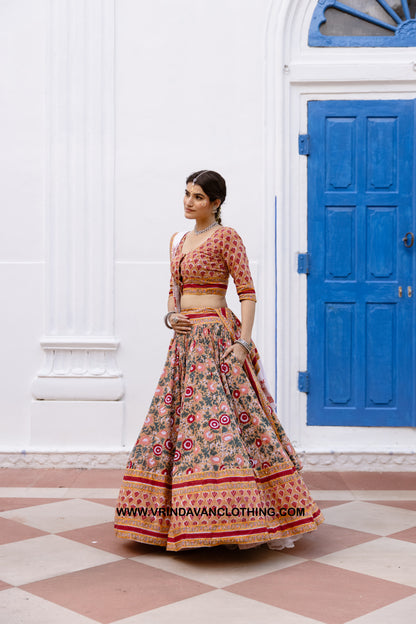NEELIMA - Gopi Skirt set.