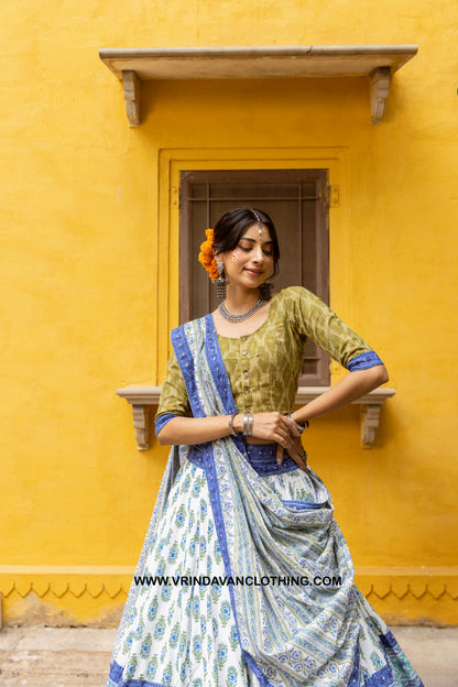 DHYANA - Gopi skirt set.