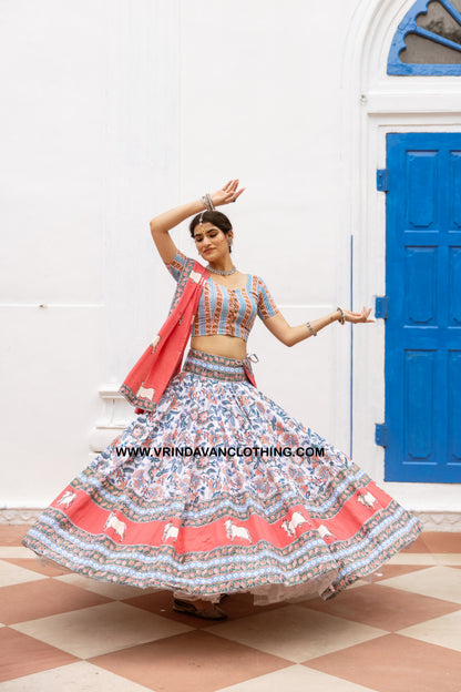 MANORATI - Gopi Skirt set.