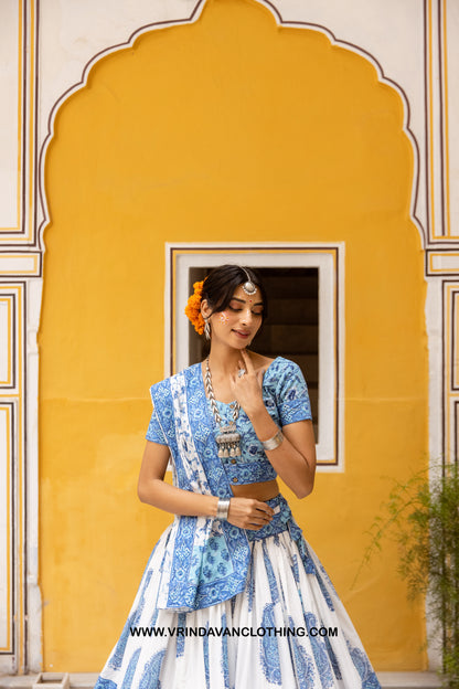 Krishna Vallabha - Gopi Skirt Set.