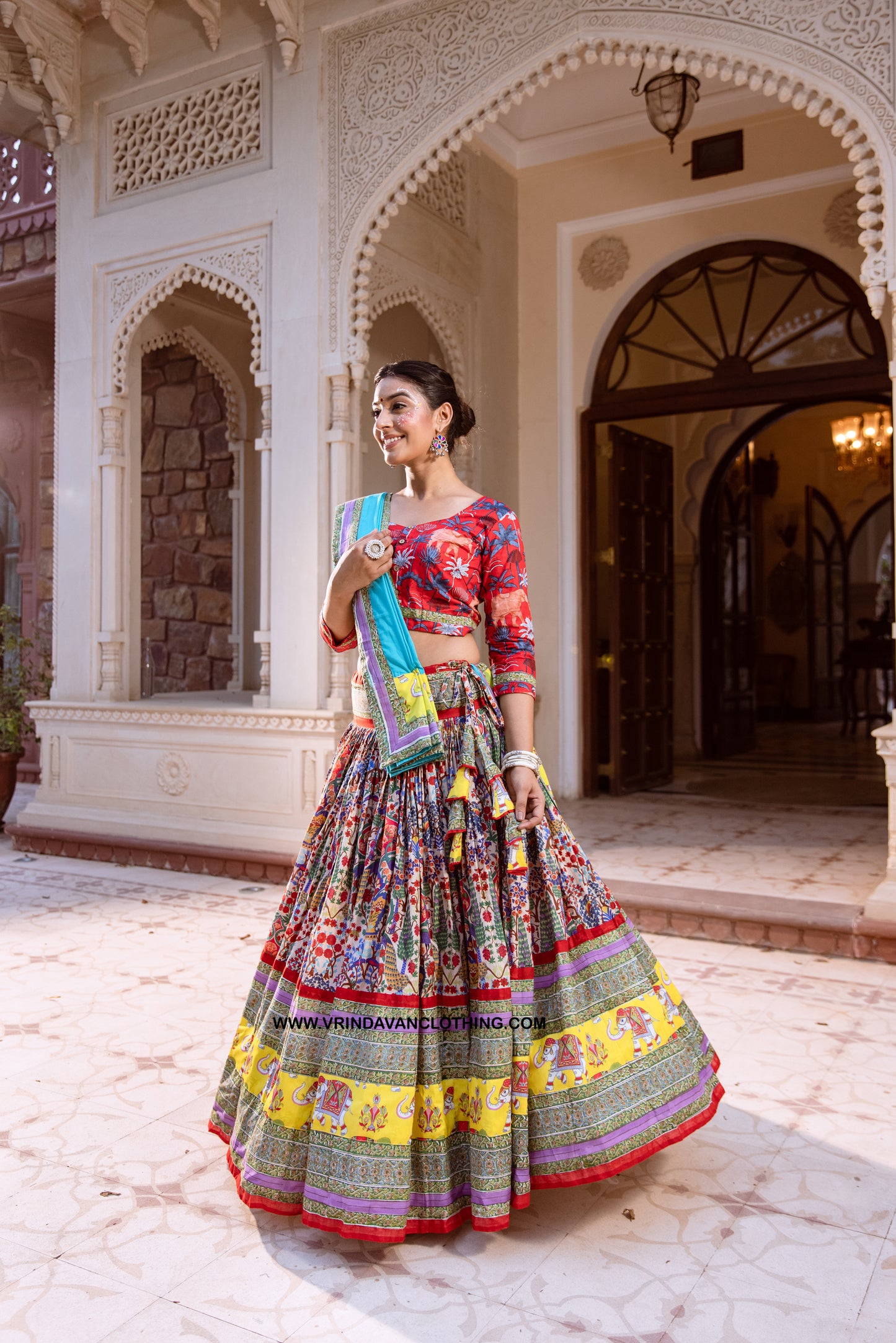 Yamuna - Gopi Skirt Set.
