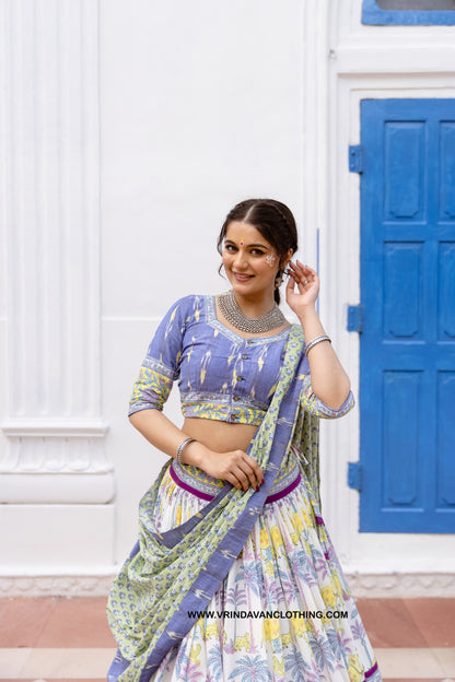 TEJASWINI - Gopi skirt set.