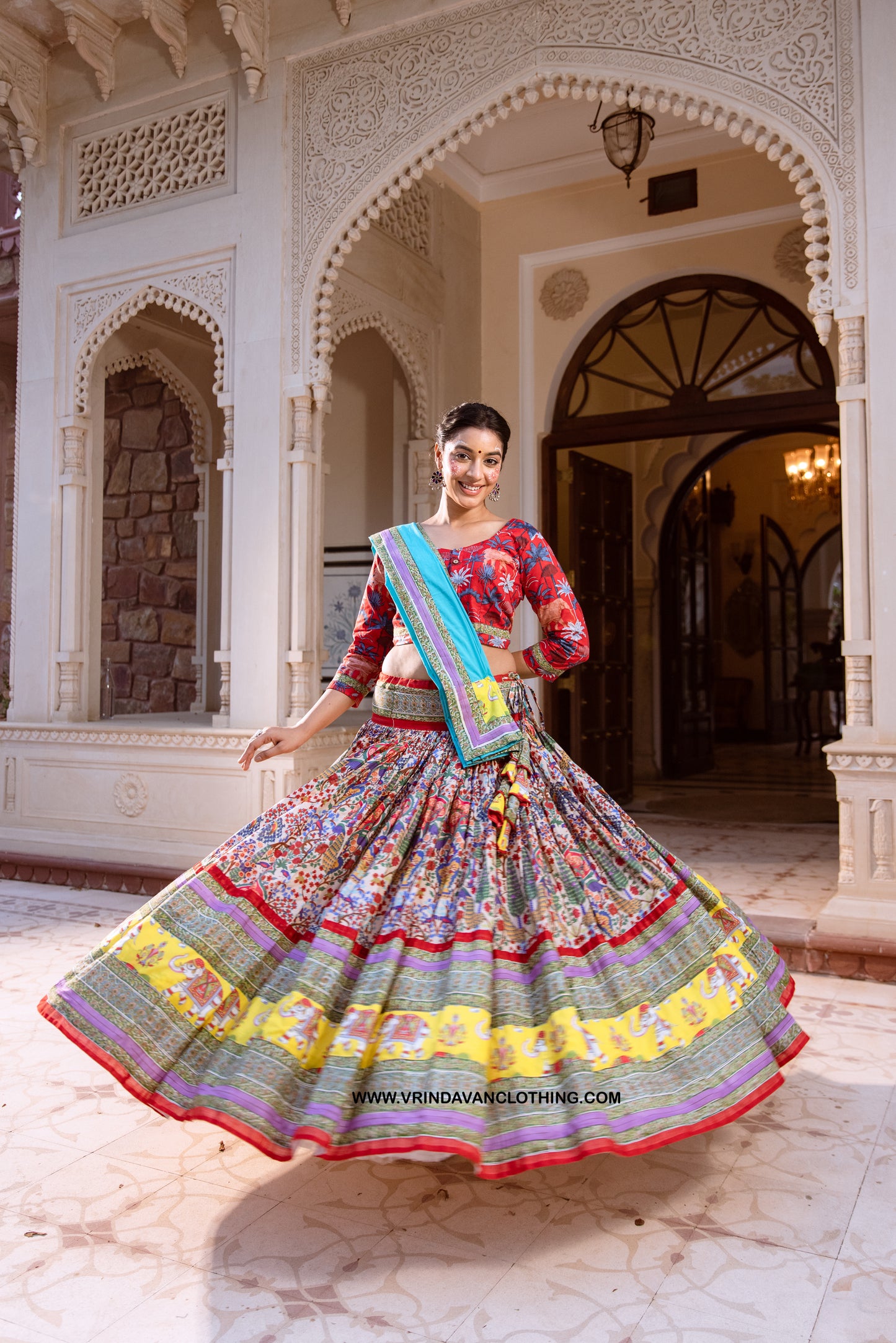 Yamuna - Gopi Skirt Set.